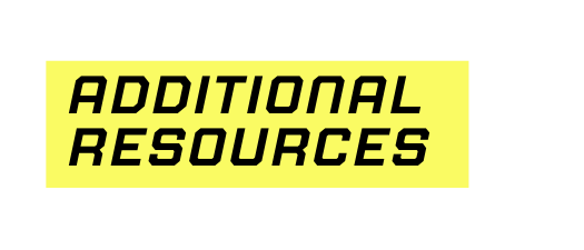 additional Resources